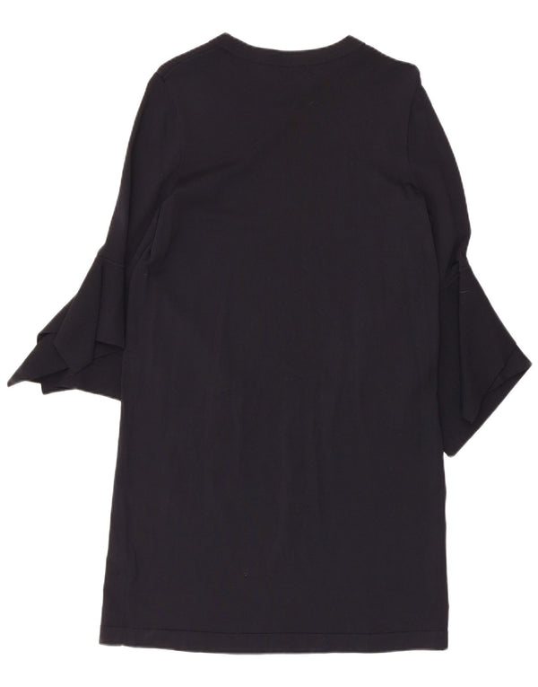 Cos Robe droite à manches 3/4 pour femme UK 10 Small Bleu marine