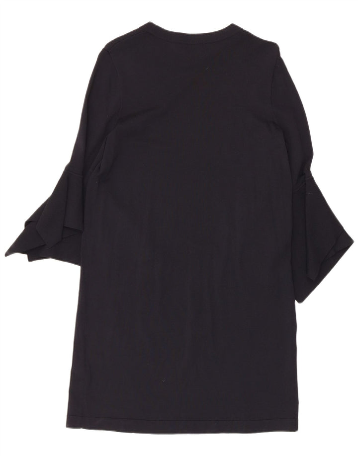 Cos Robe droite à manches 3/4 pour femme UK 10 Small Bleu marine