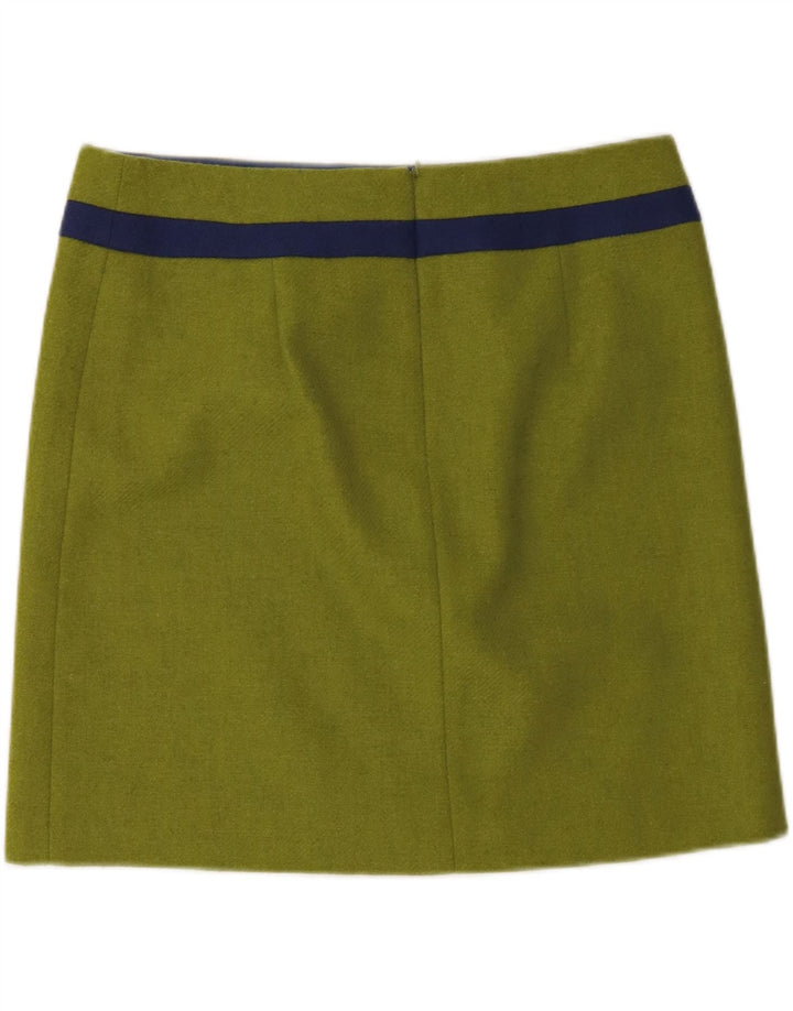 Jupe droite Boden pour femme UK 46 Large W34 Laine verte