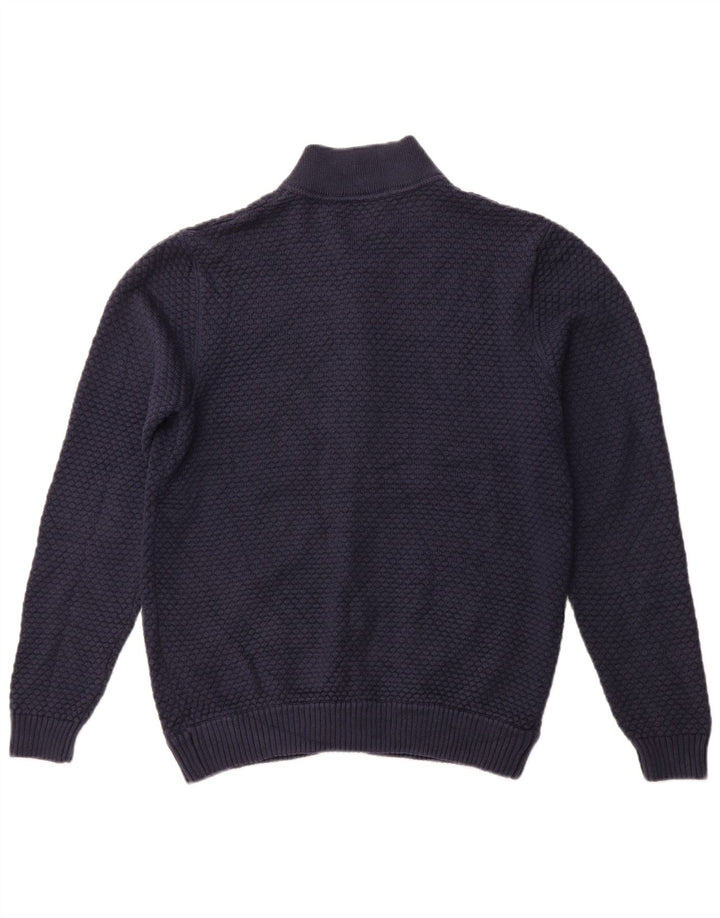 JACK & JONES Cardigan Homme Pull Large Bleu Marine Coton