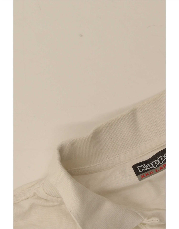 Kappa Polo Homme 3XL Blanc