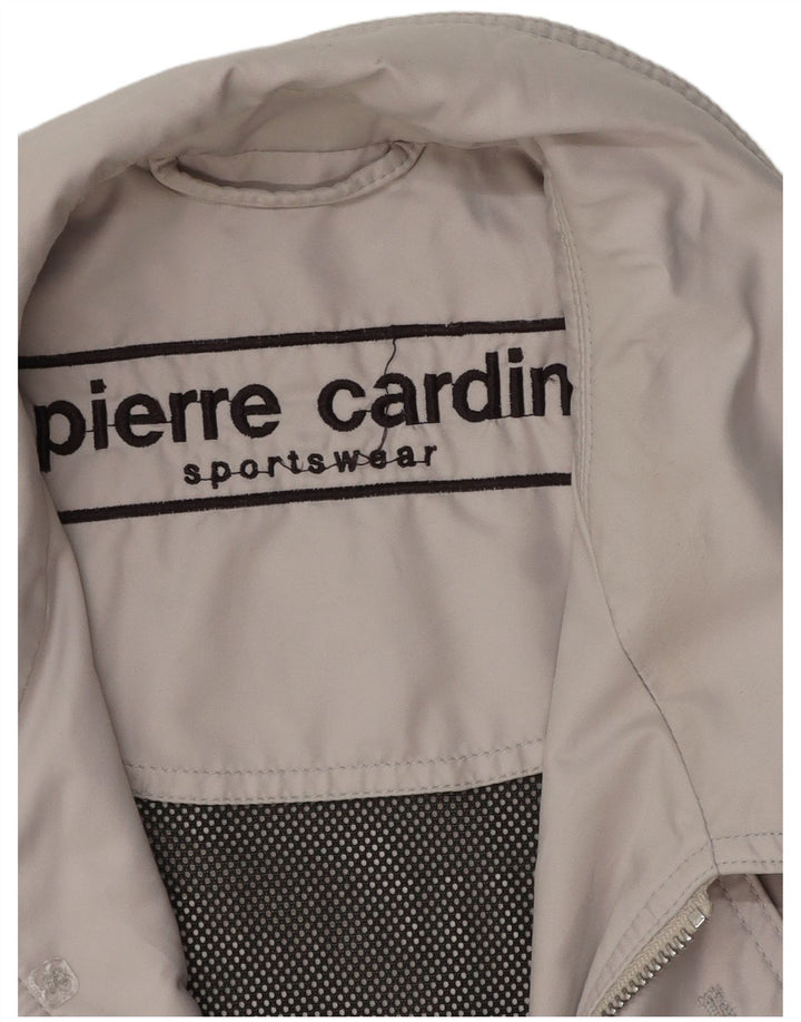 Pierre Cardin Veste Bomber Homme UK 40 Large Gris