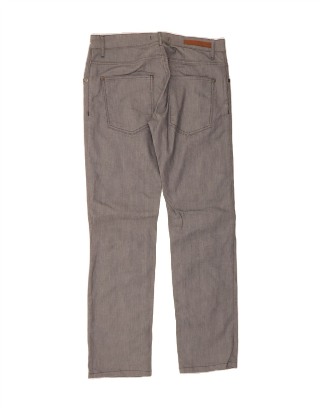 ZARA Mens Straight Jeans EU 42 Large W32 L32 Grey Cotton Vintage Zara and Second-Hand Zara from Messina Hembry 