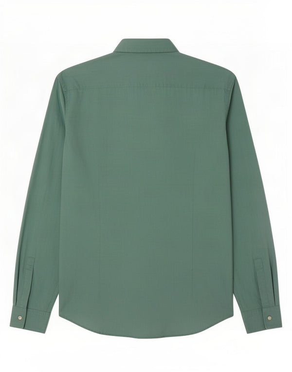 Hugo Boss Chemise Slim Fit Large Vert Coton Homme