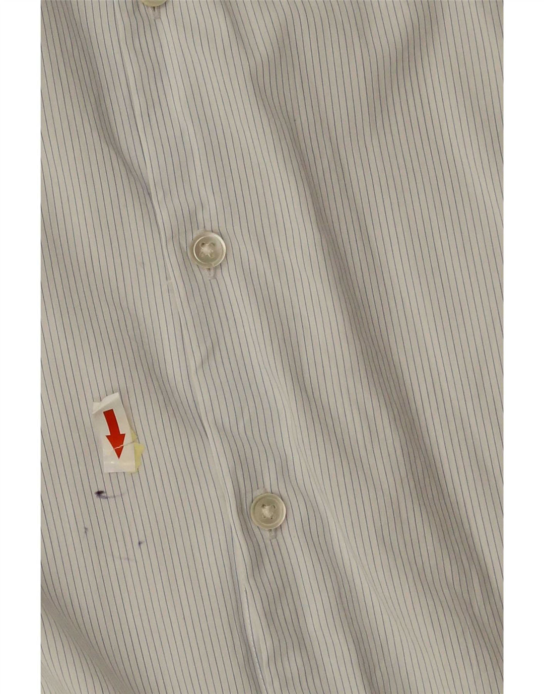 Reiss Chemise Regular Fit Petit Coton à Rayures Blanches Homme
