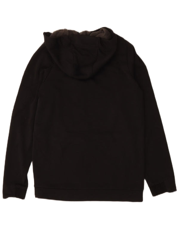 Nike Pull à capuche zippé pour homme Petit Noir Polyester