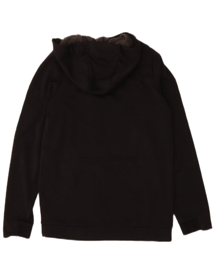 Nike Pull à capuche zippé pour homme Petit Noir Polyester