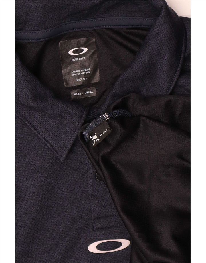 Oakley Polo coupe classique pour homme, grand bleu marine
