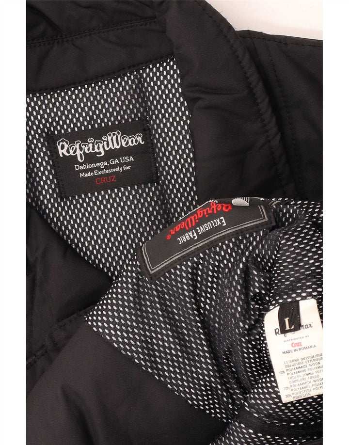 Refrigiwear Veste coupe-vent Cruz pour femme UK 14 Large Noir Polyamide