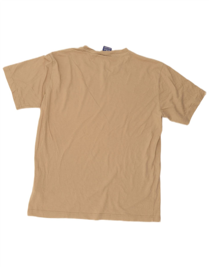 Champion T-Shirt Homme Top XL Coton Beige