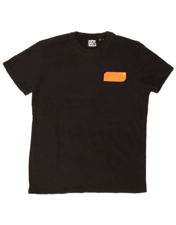 Superdry T-Shirt Homme Haut Large Noir Polyester