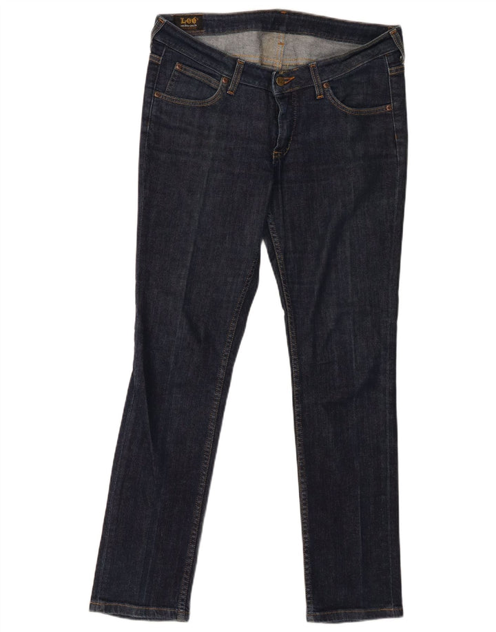 LEE Womens Slim Jeans W32 L30 Navy Blue