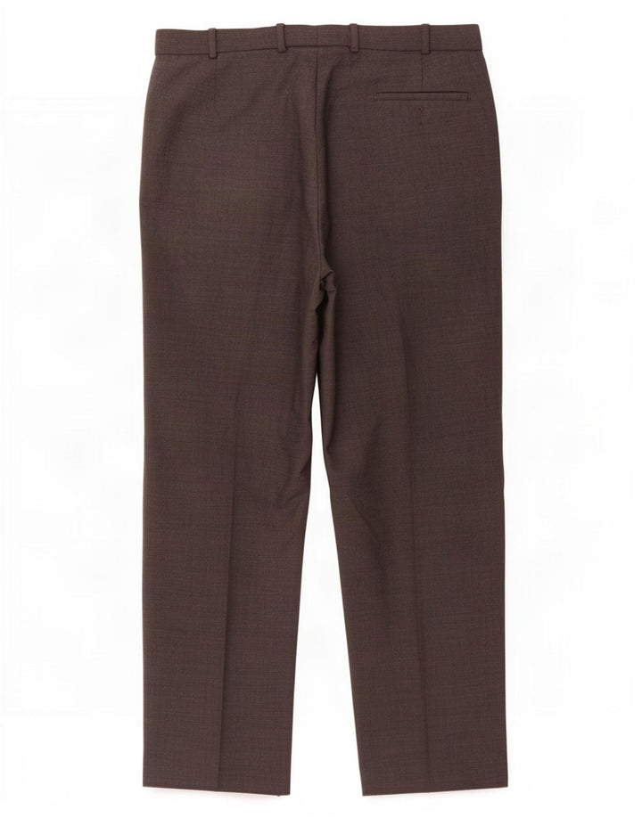 Marks & Spencer Pantalon de costume pour homme W36 L29 Gris Polyester