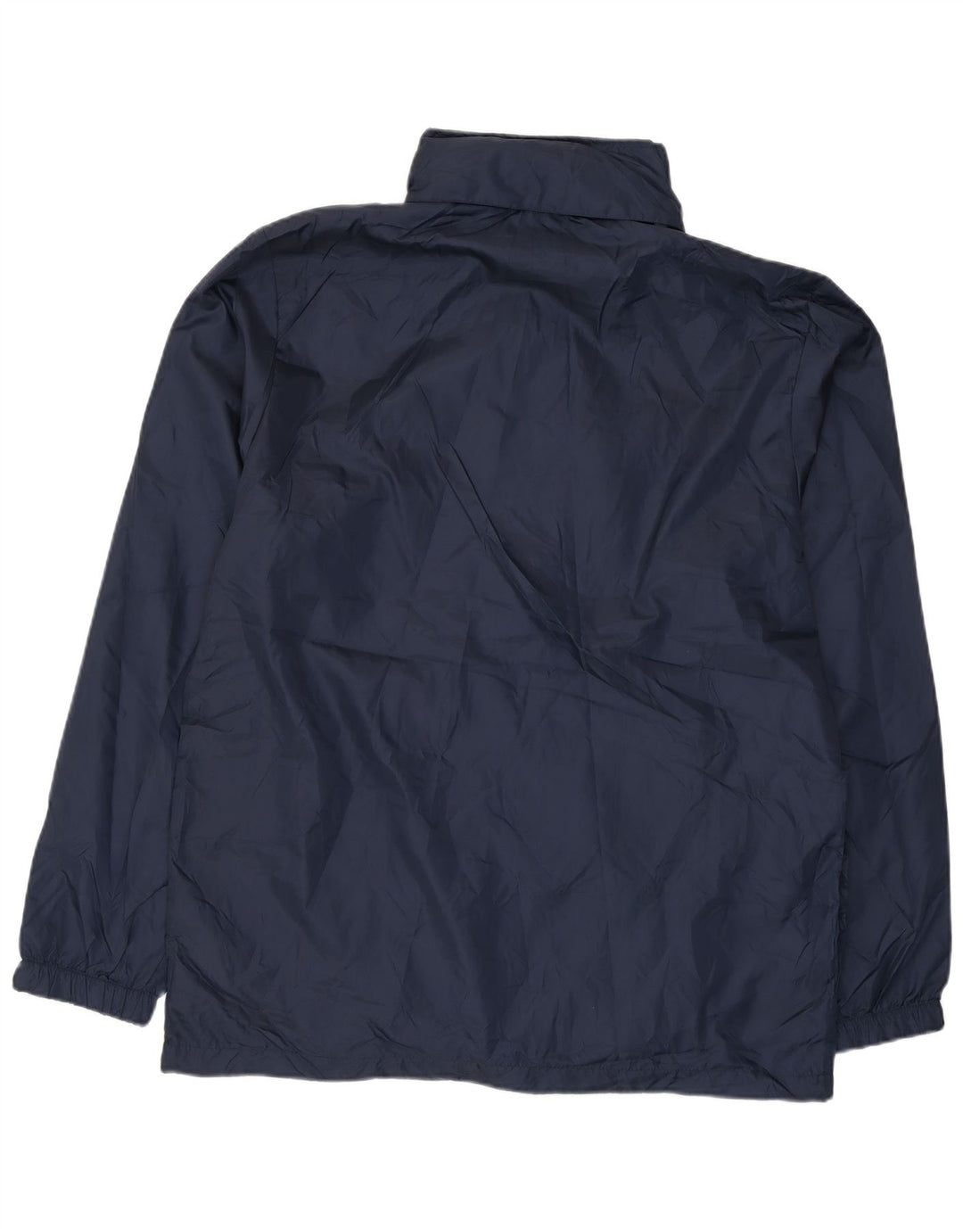 KAPPA Veste coupe-vent pour homme UK 40 Large Bleu marine Polyester