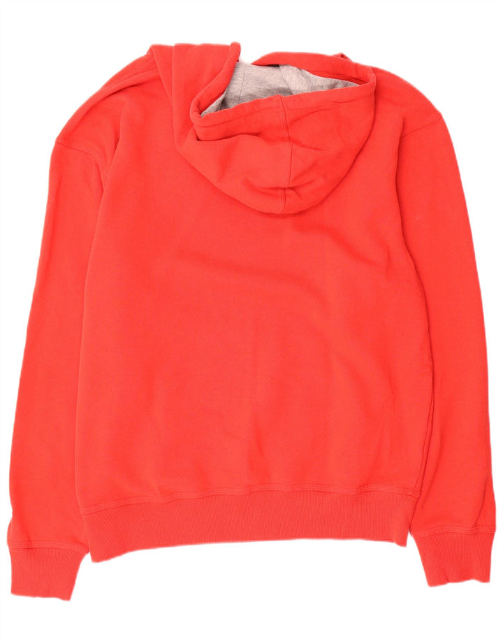 Champion Pull à capuche pour homme en coton rouge Large