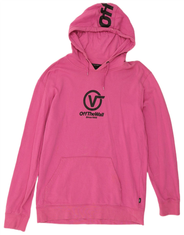 Vans Pull à capuche graphique pour homme XL Rose