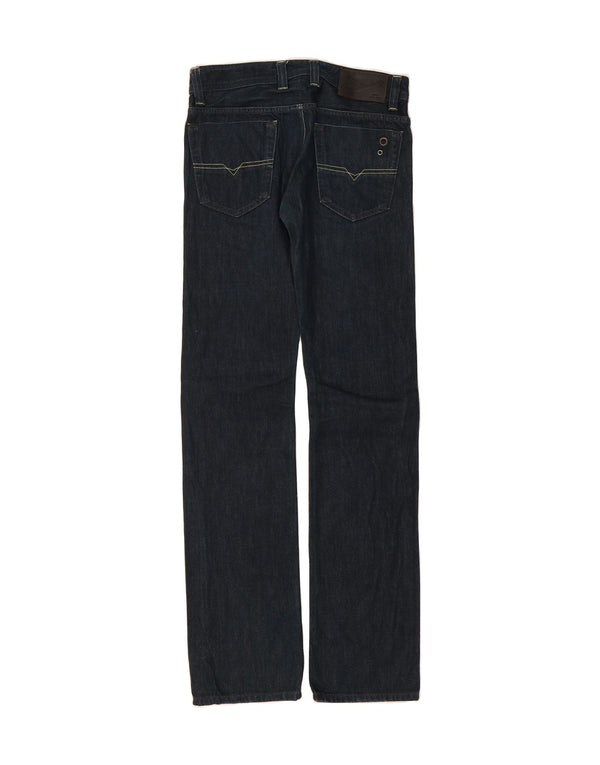 DIESEL Womens Viker Back Straight Jeans W28 L34 Navy Blue Cotton