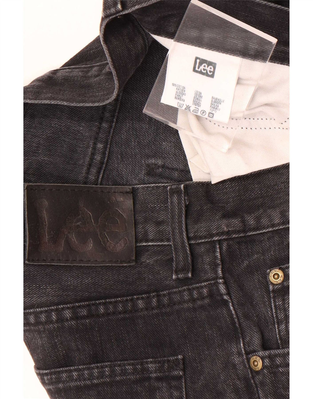 Lee Jean Bootcut Denver Homme W33 L36 Coton Noir