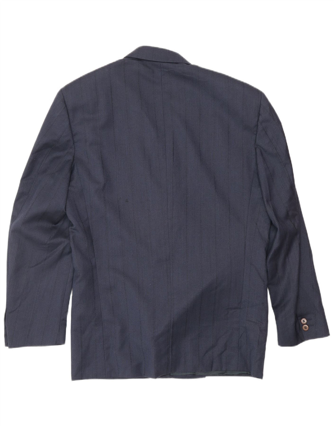 GIANNI VERSACE Costume 2 pièces pour homme UK 40 Large W30 L30 Bleu marine classique