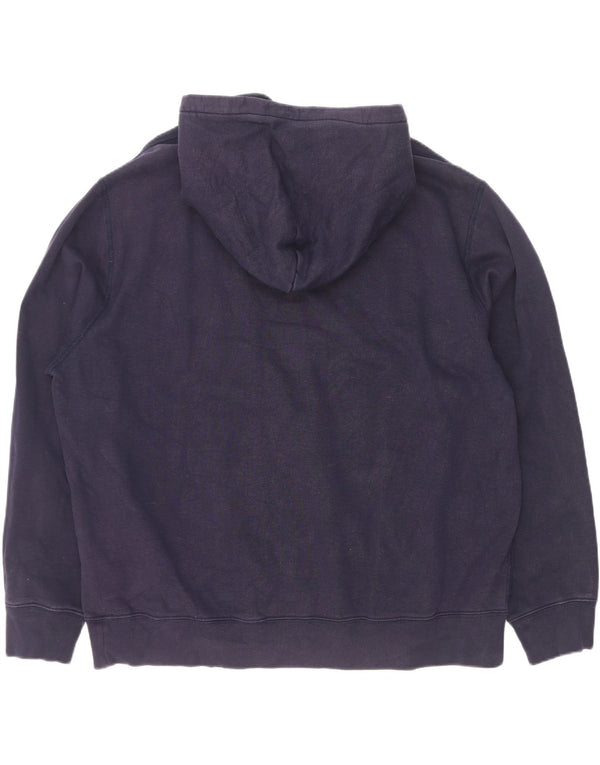Polo Ralph Lauren Pull à capuche pour homme 2XL en coton bleu marine