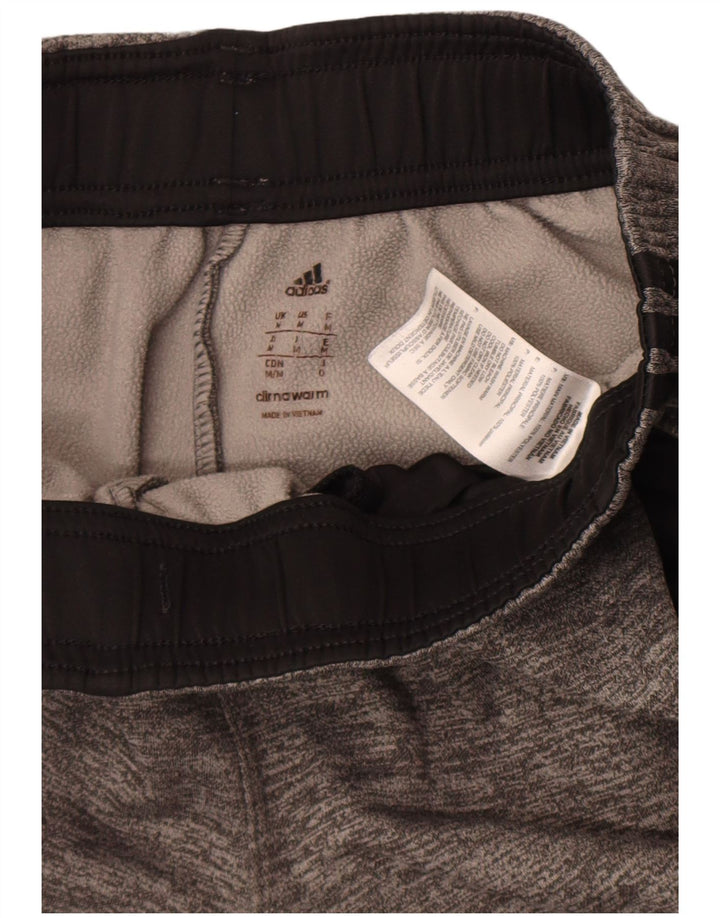 Adidas Pantalon de Survêtement Climawarm Homme Gris Moyen Moucheté Polyester