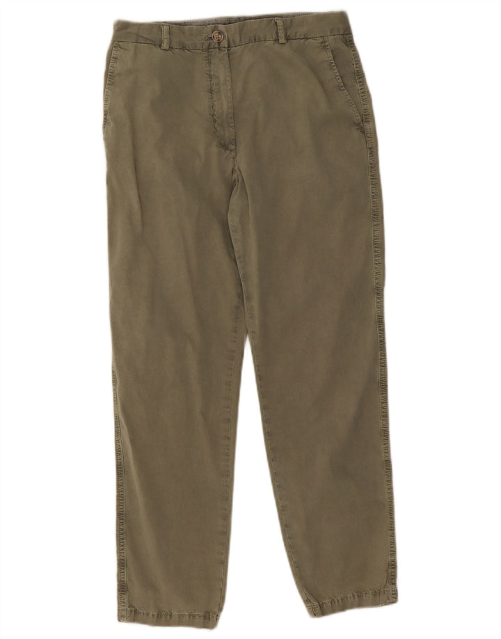 Marks & Spencer Pantalon Chino Slim Femme W28 L26 Kaki Repéré