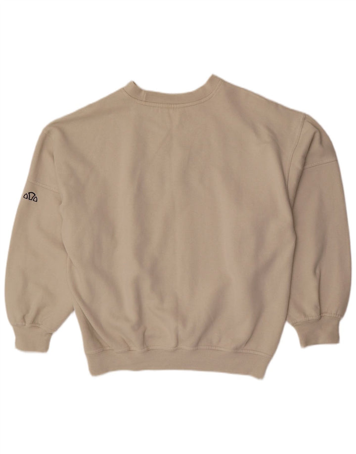 Ellesse Sweat-shirt graphique pour homme Large Beige Polyester