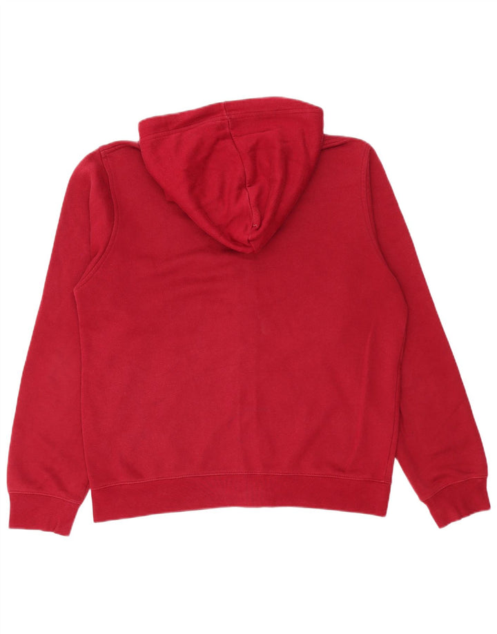 Zara Pull à capuche zippé pour homme, grand rouge