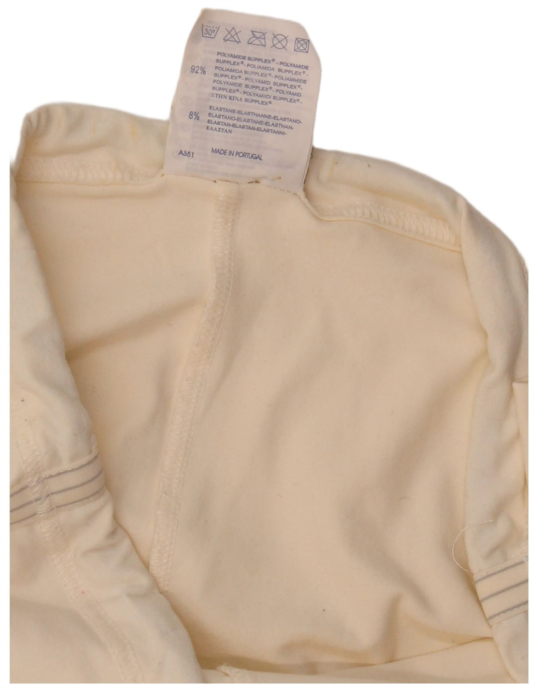 Champion Pantalon de survêtement évasé pour femme UK 12 Medium Off White Polyamide