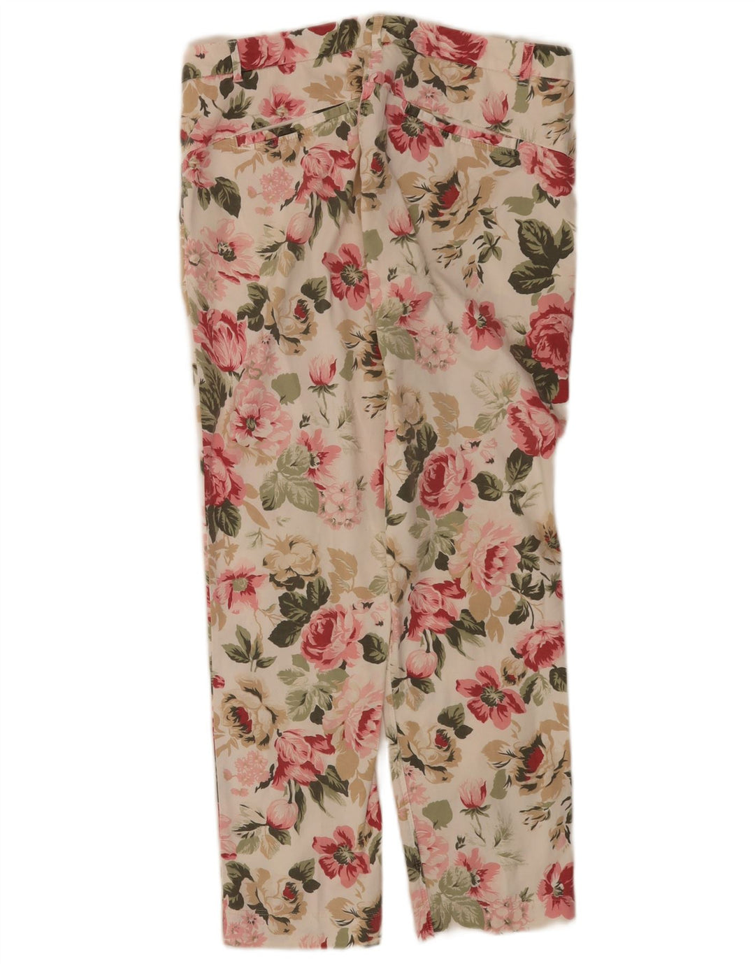Seventy Pantalon court pour femme IT 44 Medium W30 L26 Floral multicolore