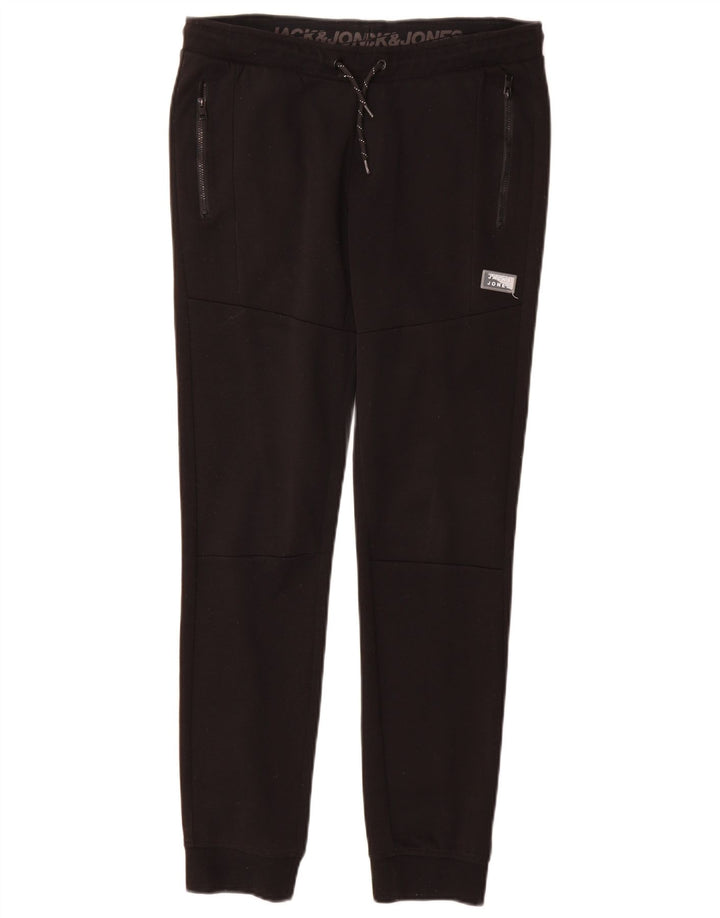 Jack & Jones Pantalon de Survêtement Garçon 13-14 ans Noir Polyester
