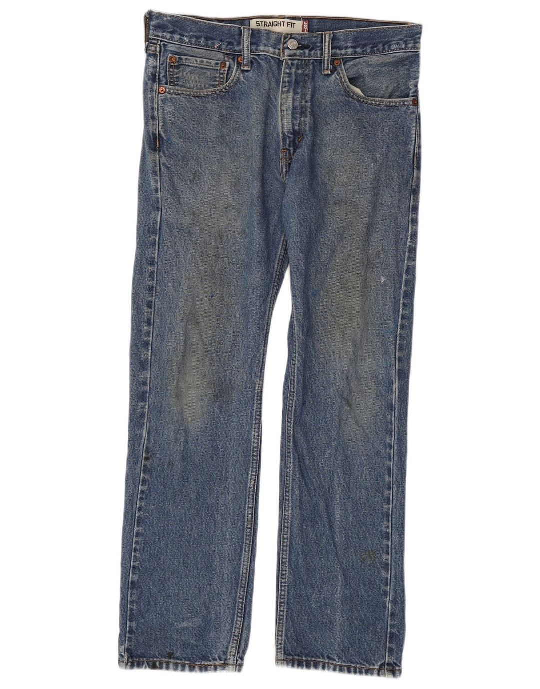 LEVI'S Jean Droit 505 Homme W31 L30 Bleu Coton