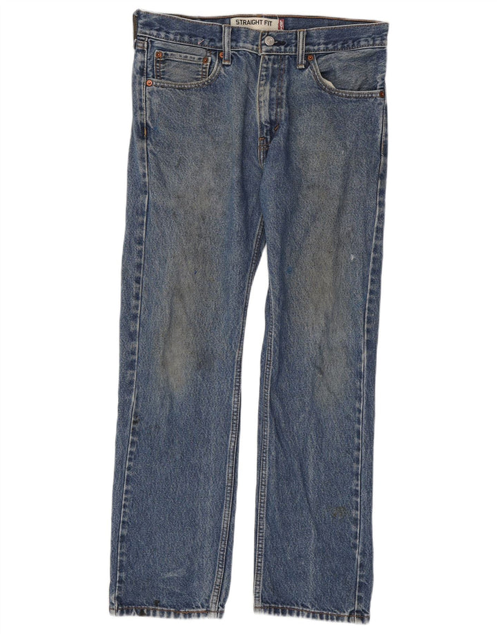 LEVI'S Jean Droit 505 Homme W31 L30 Bleu Coton