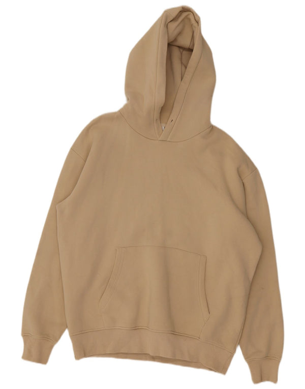 Zara Pull à capuche pour homme 2XL en coton beige