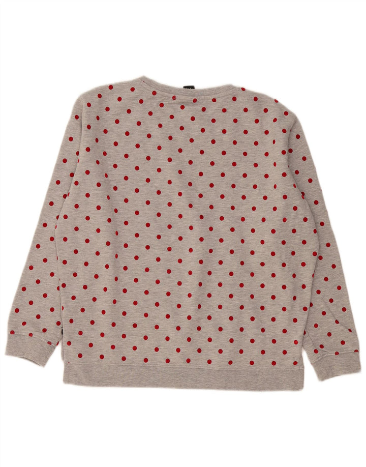 SCOTCH & SODA Sweat-shirt surdimensionné pour femme US 1 XS Gris à pois