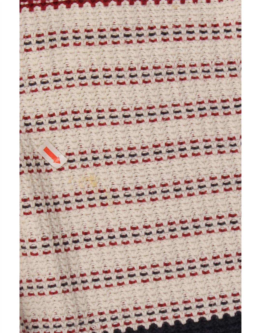 Tommy Hilfiger Pull à col rond pour homme Large rayé multicolore