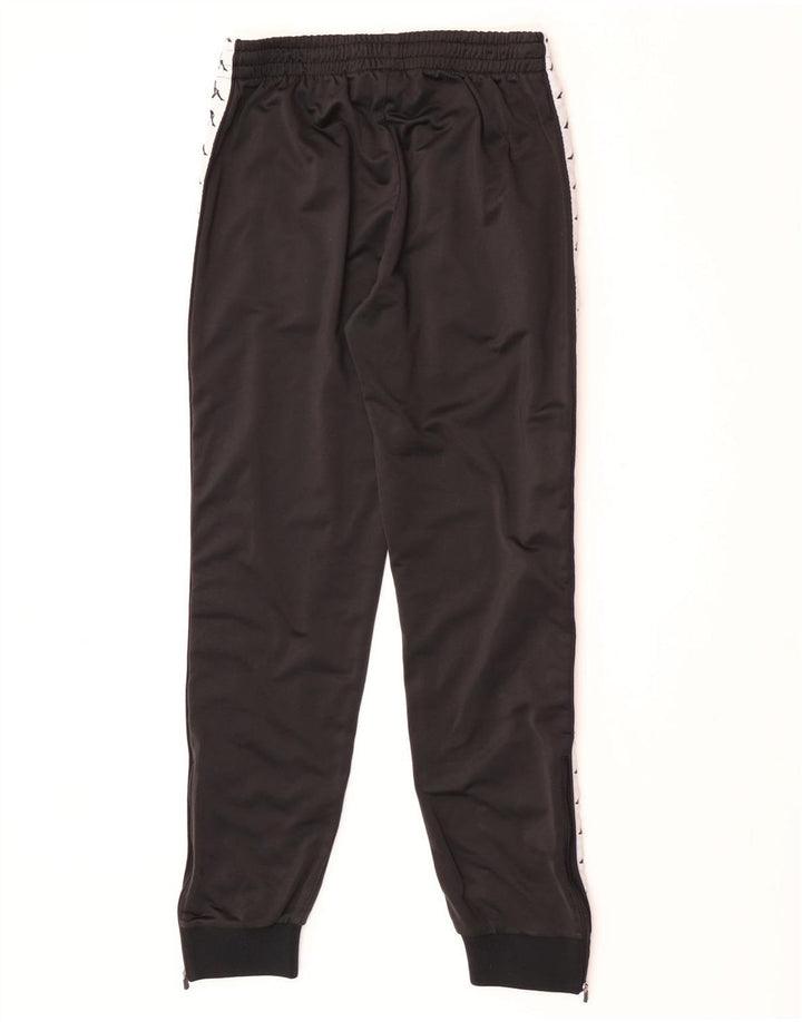 Kappa Pantalon de Survêtement Graphique Homme Noir Colorblock