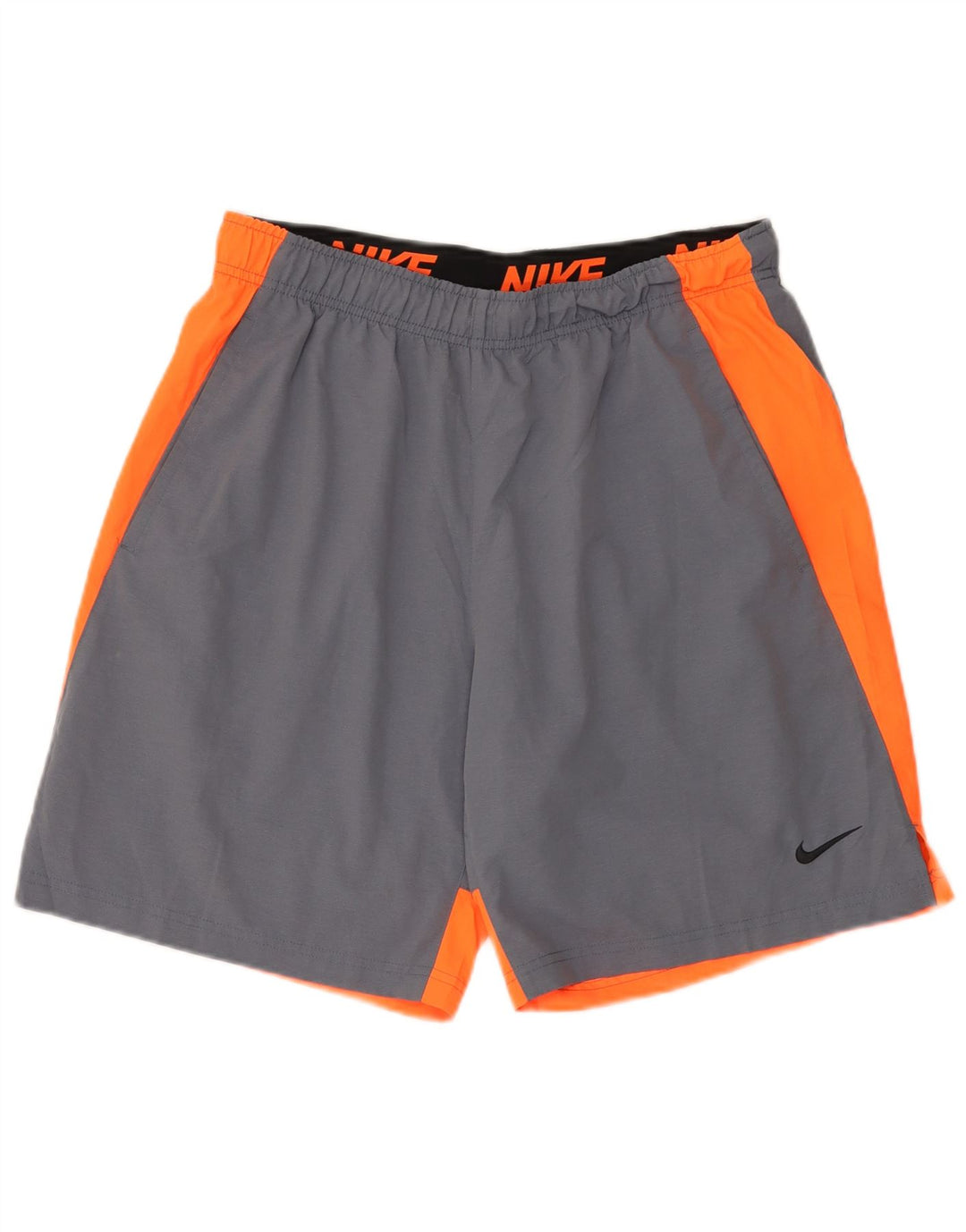 Nike Short de sport Dri Fit pour homme en polyester color block Taille L