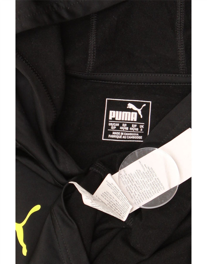 PUMA Haut à capuche à manches longues pour homme Petit noir Polyester