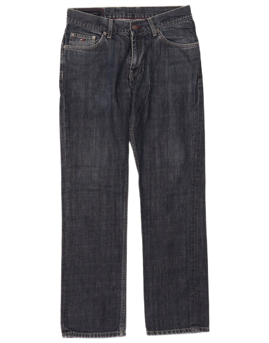 Tommy Hilfiger Jean droit homme W33 L32 bleu coton