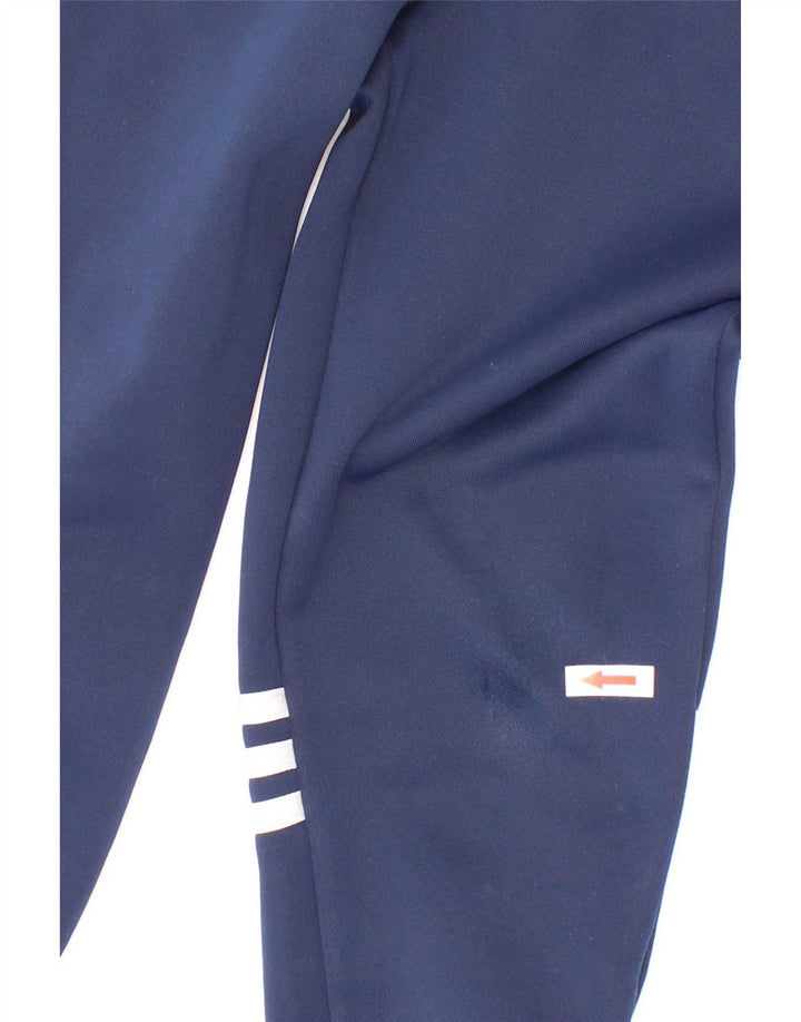Adidas Pantalon de Survêtement Garçon Joggers 6-7 ans Bleu Marine Polyester