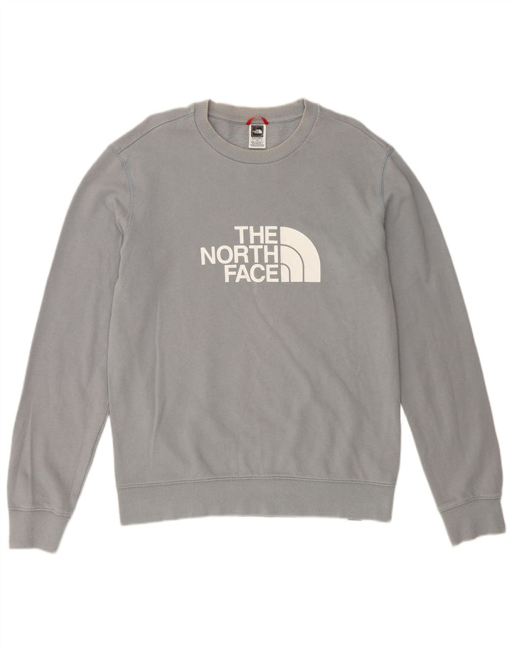 THE NORTH FACE Sweat-shirt graphique pour hommes, grand coton gris