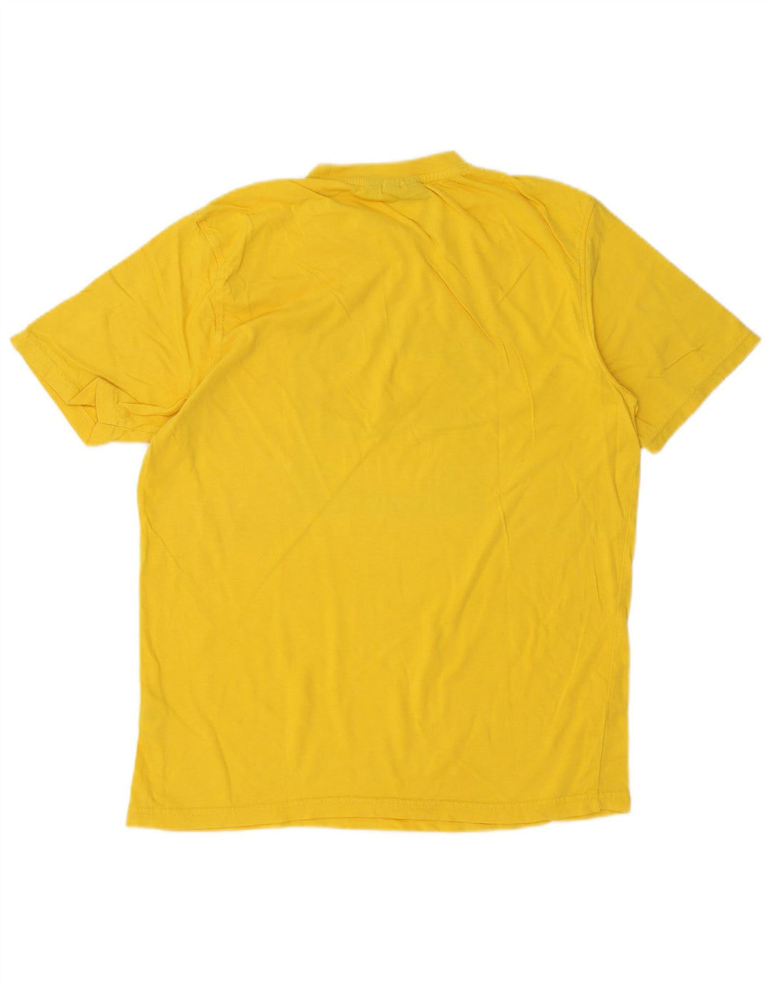 Fila T-Shirt Graphique Homme Jaune Moyen Coton