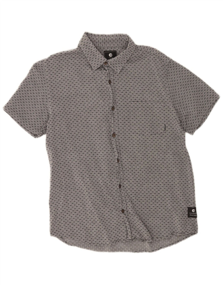 Billabong Chemise à manches courtes pour hommes Small Grey Spotted