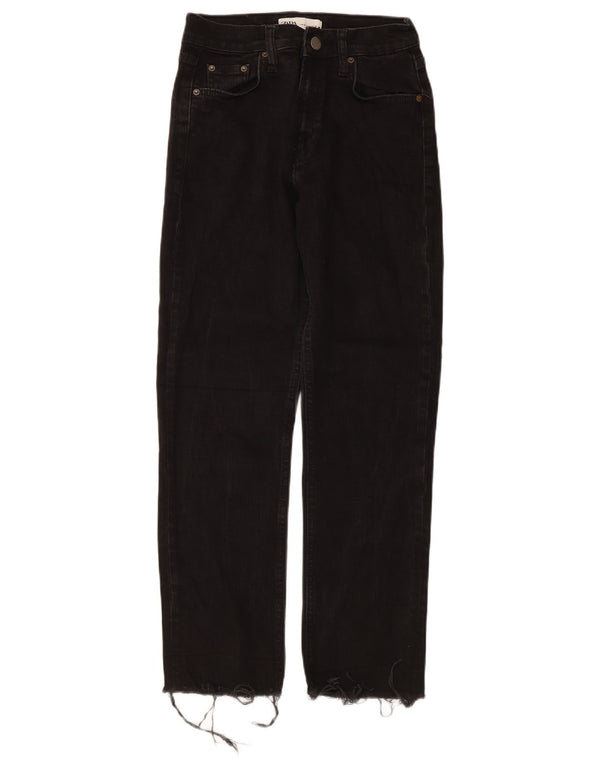 Zara Jean droit pour femme EU 38 Small W28 L27 Noir