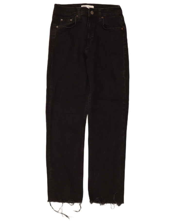 Zara Jean droit pour femme EU 38 Small W28 L27 Noir
