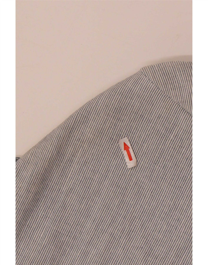 Marks & Spencer Veste blazer slim 2 boutons pour homme Taille 42 Grand Bleu Rayé