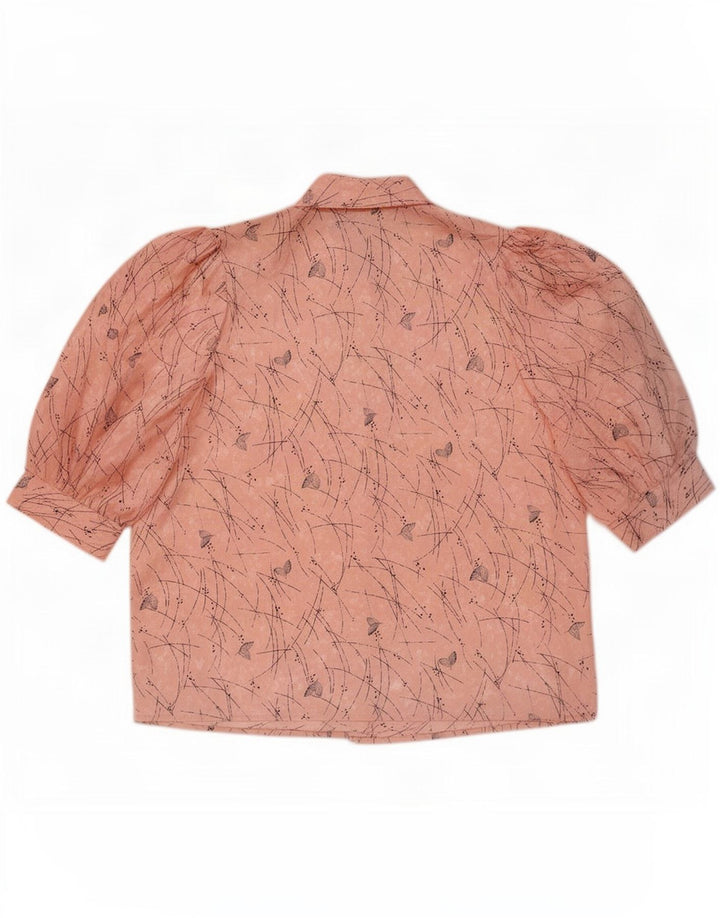 Canda Chemisier à manches courtes pour femme Motif abstrait EU 42 Grand Rose