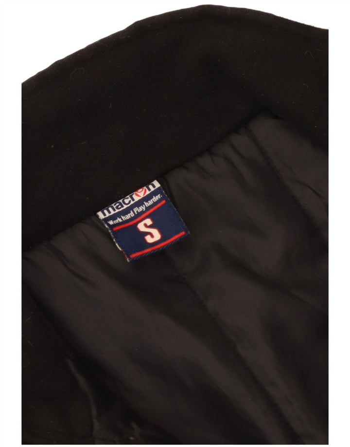 Macron Manteau coupe-vent graphique pour homme UK 36 Small Noir Colourblock