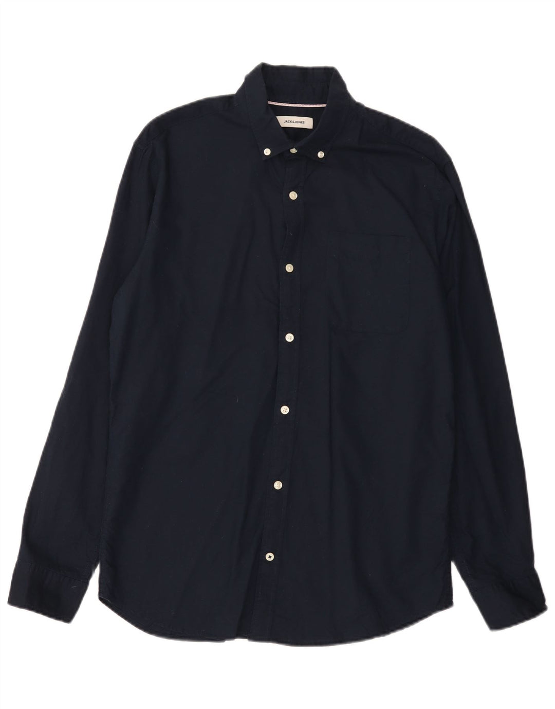 Jack & Jones Chemise Homme Large Bleu Marine Coton